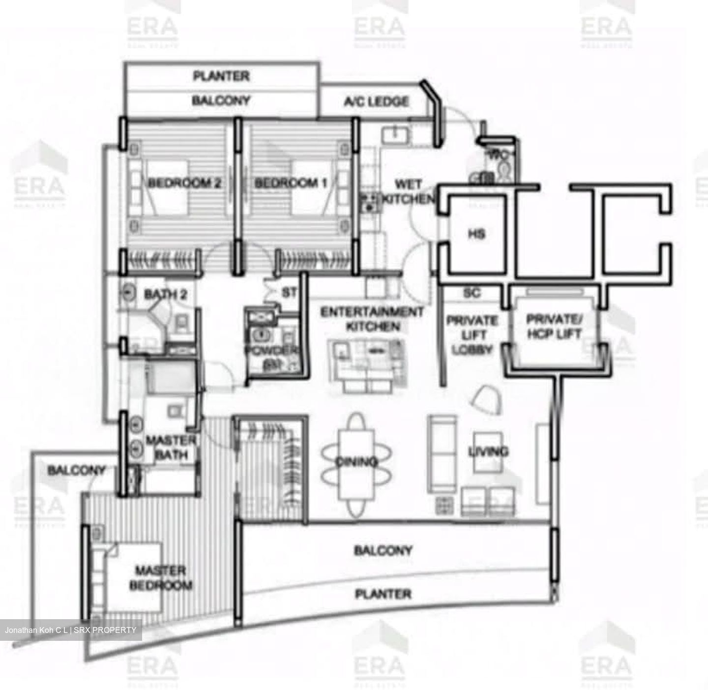 111 Emerald Hill (D9), Apartment #559037711